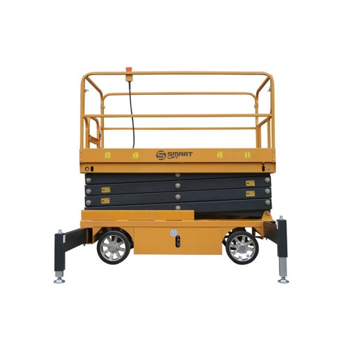 Подъемник складской ножничный несамоходный SJY-0.5-14 (380В; 500 кг; 14 м) SMARTLIFT (SMART)