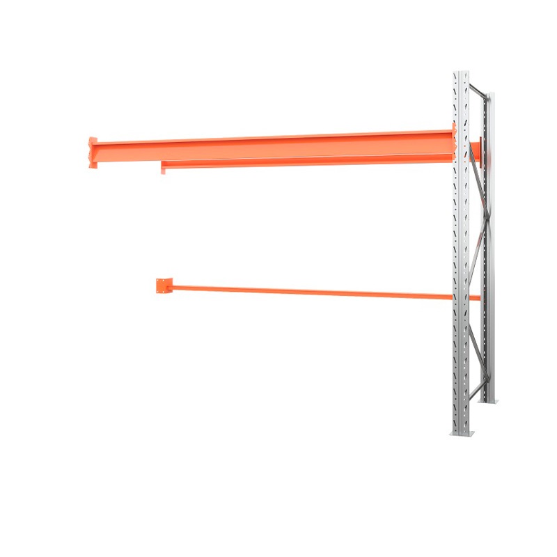 Секция приставная стеллажа металлического паллетного 2000х2700х1100 мм (100.1.5). Ярусы: пол+1