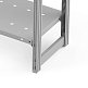 Стеллаж металлический ГТС Универсал, 2000x1000x300 мм. Полки: метал. перф. усил. 4 шт. (ТСУ 201003412) – изображение №4