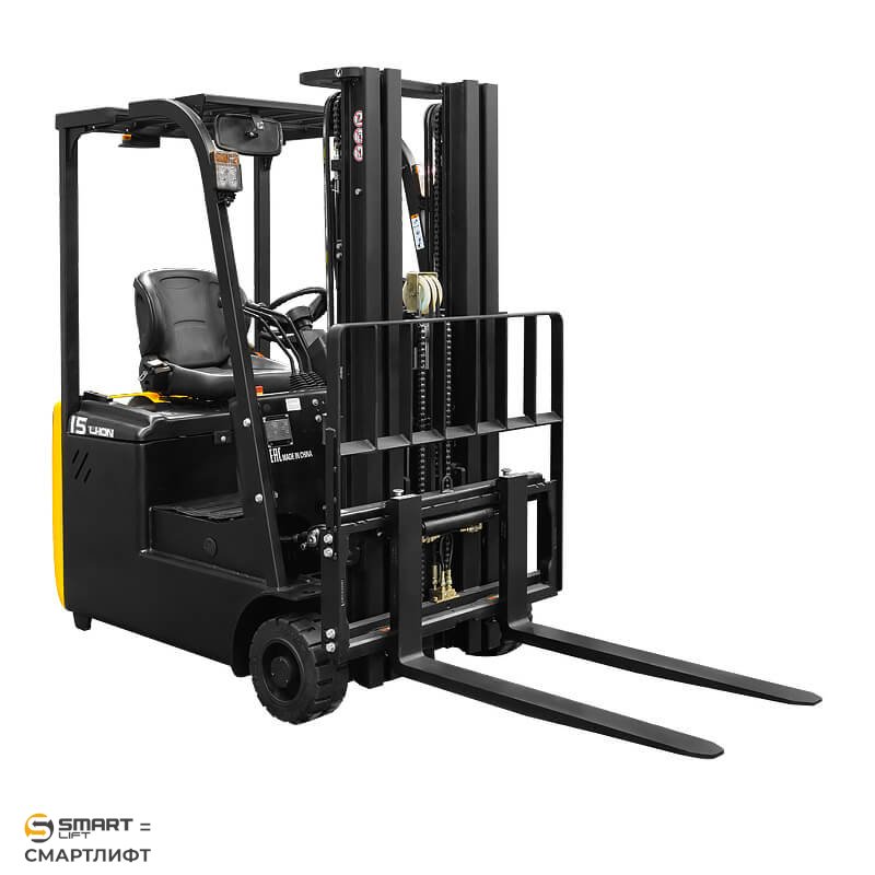 Электропогрузчик трёхопорный EFS151 (1500 кг; 3 м; 48В / 180Ач) SMARTLIFT