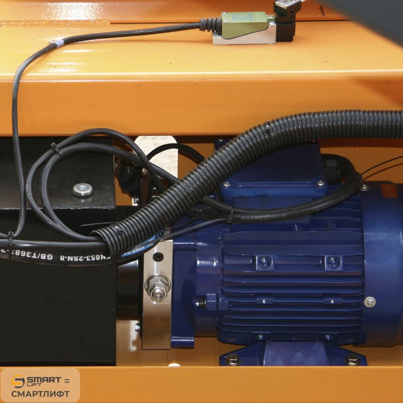 Подъемник ножничный несамоходный SJY-0.5-6 (380В; 500 кг; 6 м) СМАРТЛИФТ (SMARTLIFT) / СМАРТ (SMART) – изображение №5