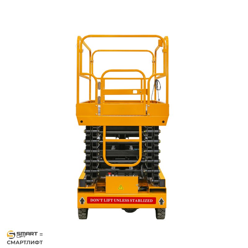 Подъемник ножничный самоходный SJY-0.3-13A (300 кг, 12,8 м) СМАРТЛИФТ (SMARTLIFT) / СМАРТ (SMART) – изображение №10