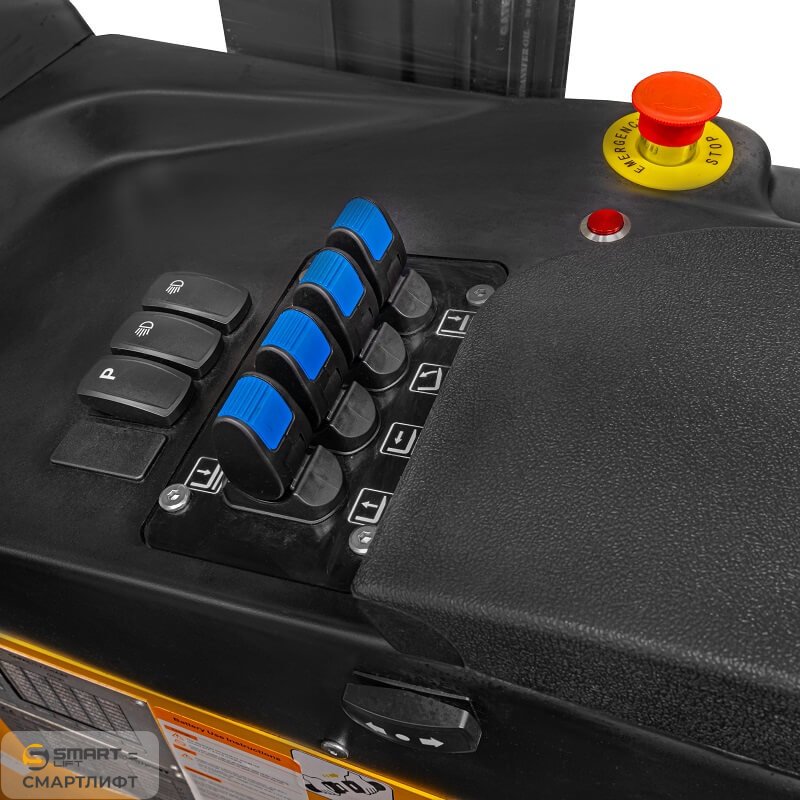 Узкопроходный ричтрак OPTS15 (1500 кг; 10 м; 80В / 600Ач) СМАРТЛИФТ (SMARTLIFT) – изображение №3