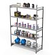 Стеллаж грузовой СГ Ультра (2000х2100х600 мм) 5 ярусов, цинк (СГУ 2021065) – изображение №1