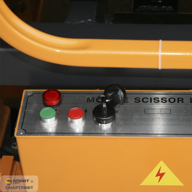 Подъемник ножничный несамоходный SJY-0.3-6 (380В; 300 кг; 6 м) СМАРТЛИФТ (SMARTLIFT) / СМАРТ (SMART) – изображение №2