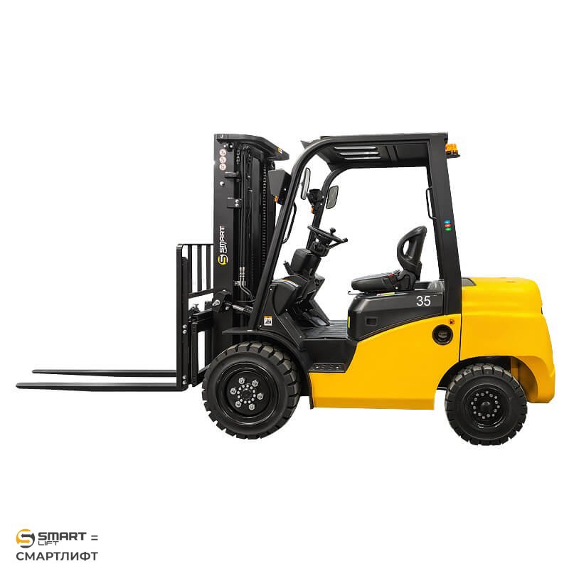 Погрузчик дизельный CPCD35T8 (3500 кг; 3,3 м; Mitsubishi S4S) СМАРТЛИФТ (SMARTLIFT) – изображение №3