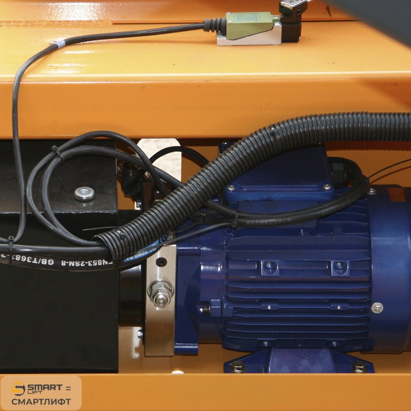 Подъемник ножничный несамоходный SJY-0.5-7 (380В, 500 кг, 7 м) СМАРТЛИФТ (SMARTLIFT) / СМАРТ (SMART) – изображение №5