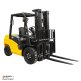Погрузчик дизельный CPCD30T8 (3000 кг; 3,3 м; Mitsubishi S4S) СМАРТЛИФТ (SMARTLIFT) – изображение №1